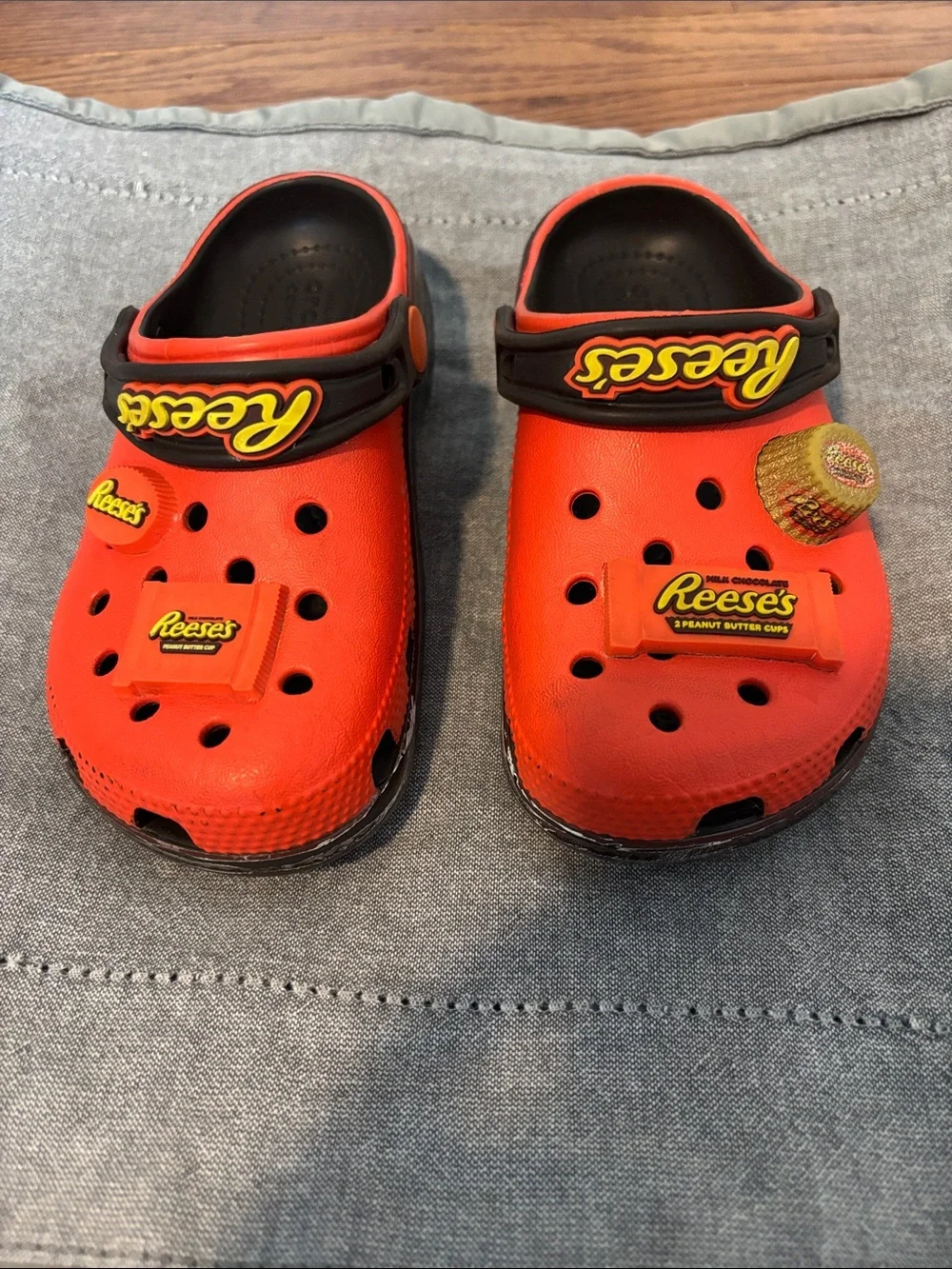 Kids Reese’s crocs